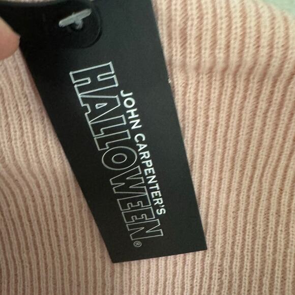 JOHN CARPENTER'S HALLOWEEN GHOST FACE Beanie NWT Unisex OS Fits 14 & UP - Picture 7 of 7